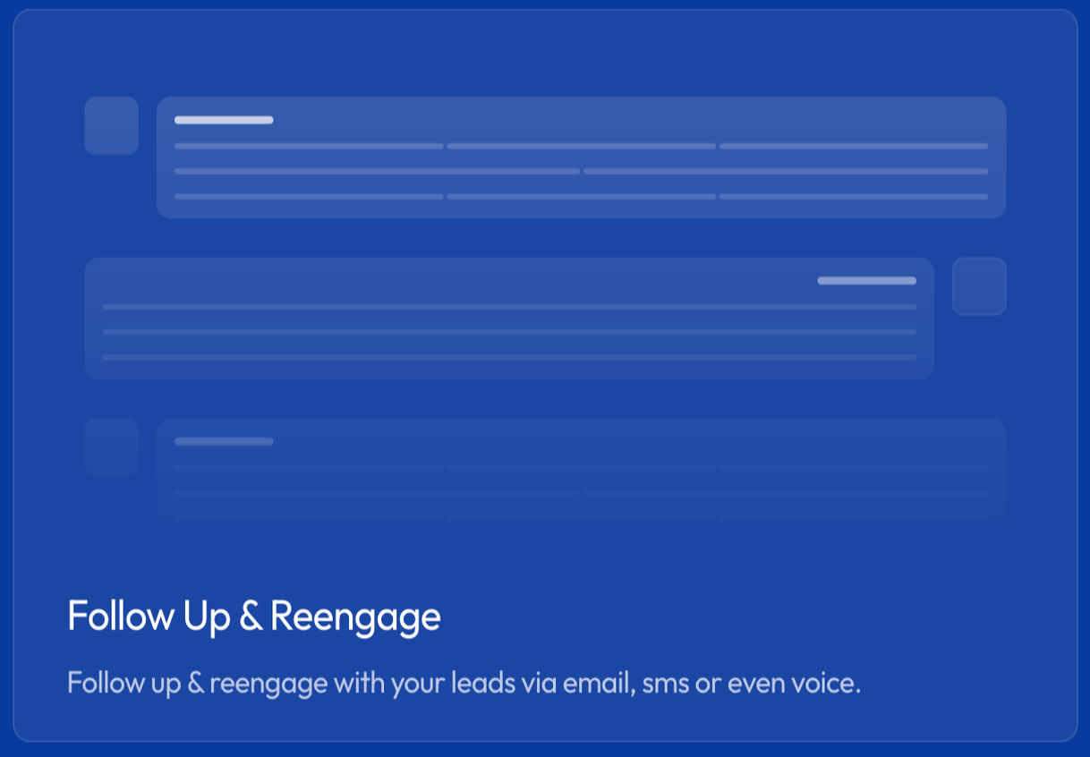 Follow Up & Reengage